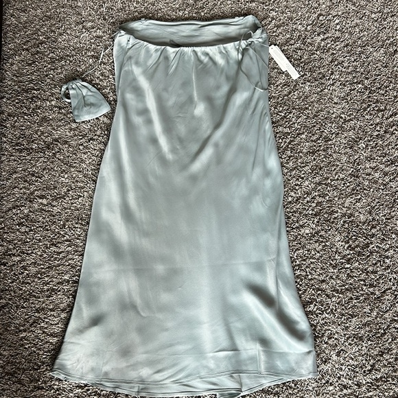 By Anthropologie The Tilda Slip Dress: Midi Edition NWT - Picture 7 of 7